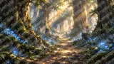 静寂の広がる古代の迷いの森