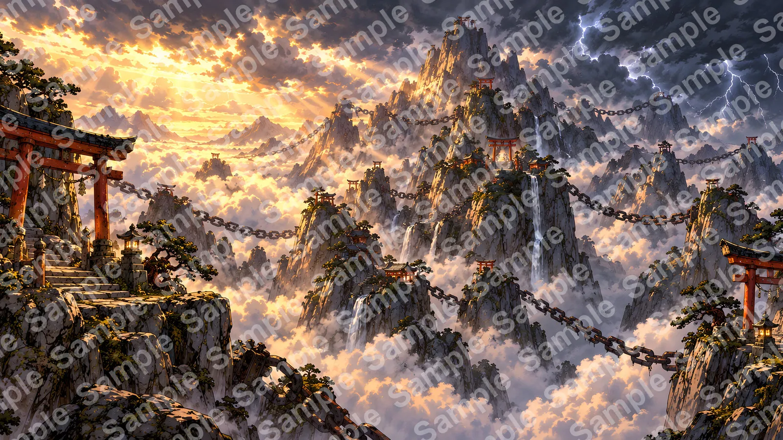 鬼が棲む断崖絶壁の奇岩連峰