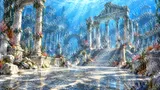 海底に沈んだ古代都市の遺跡