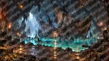 沈没船が眠る海底の洞窟