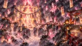 九尾の狐が封印された結晶の洞窟