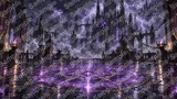 終術の魔法陣が浮かぶ空中要塞の最上階