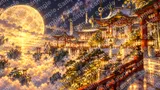 月の都（竹取物語の月面宮殿）