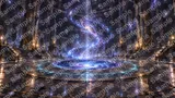 星々の銀河が旋回する召喚の儀式場