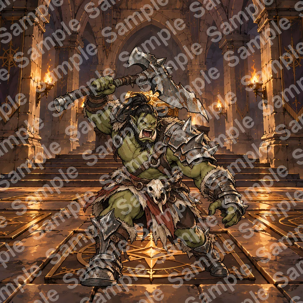 オーク (Orc) Lv2