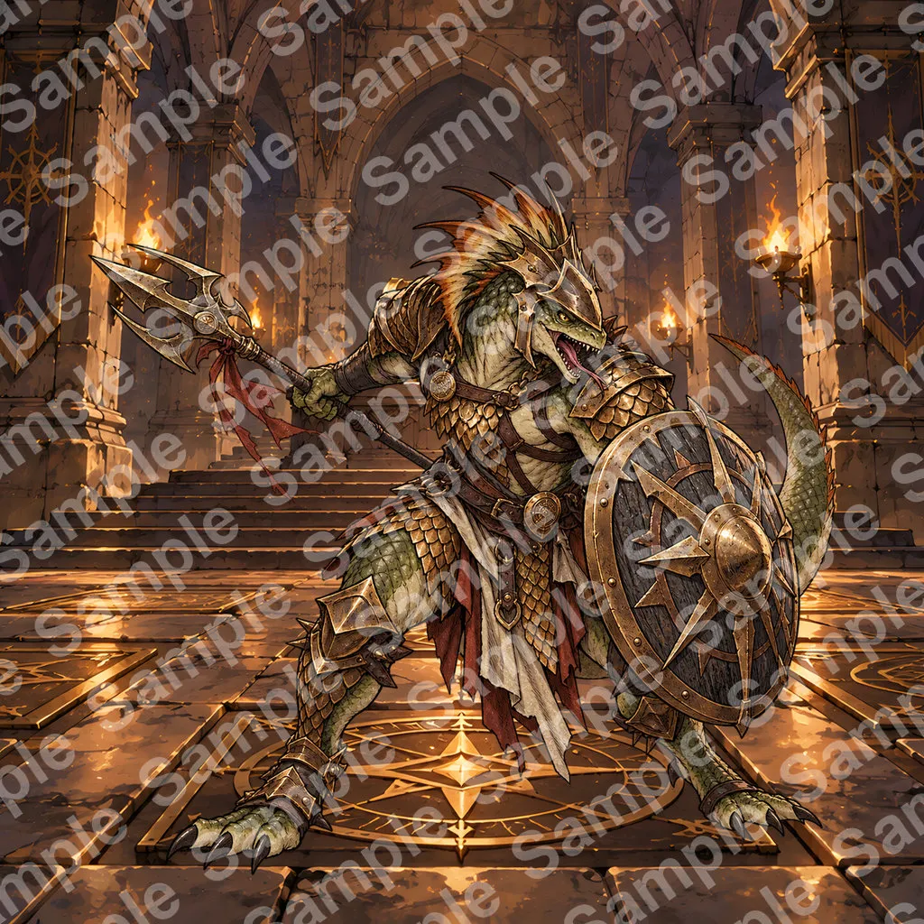リザードマン (Lizardman) Lv3