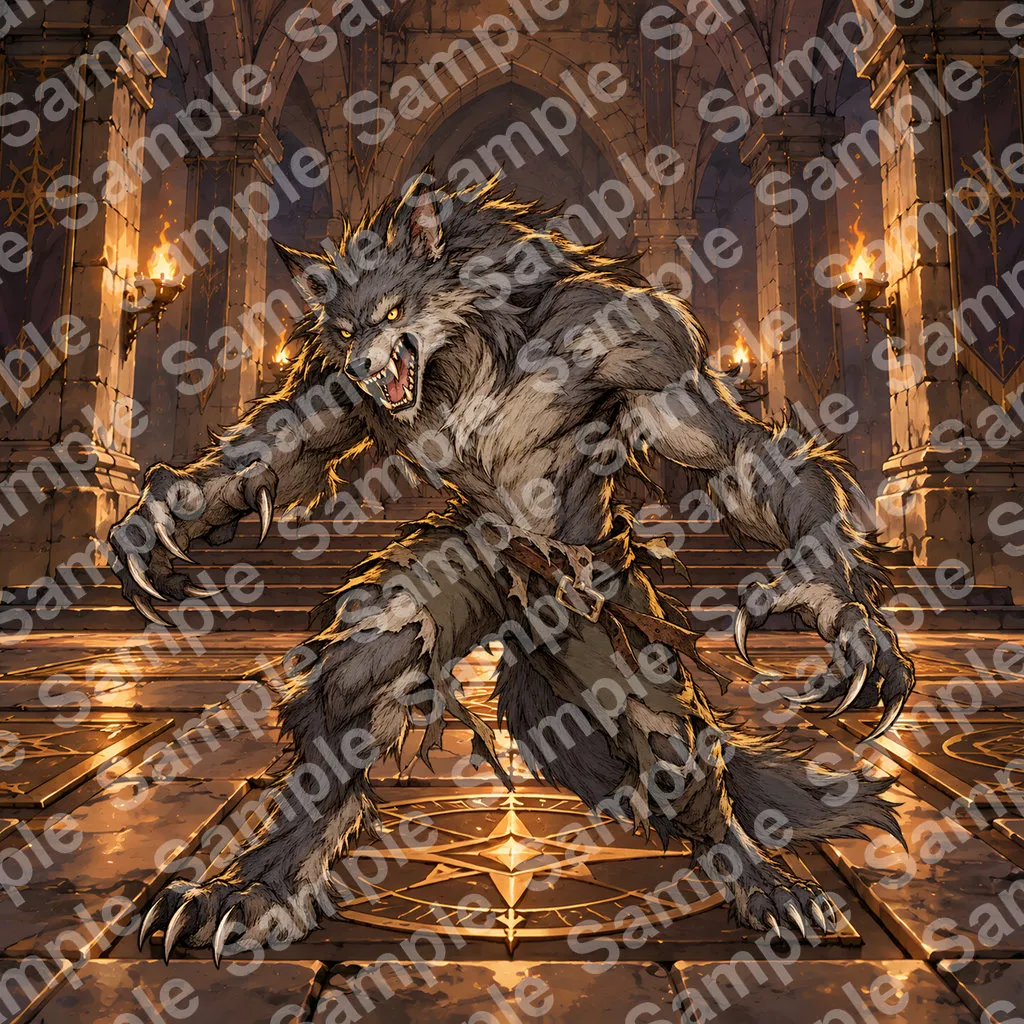 ワーウルフ (Werewolf) Lv2