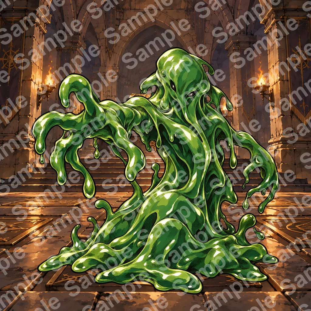 スライム (Slime) Lv2